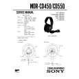 SONY MDRCD450 Service Manual