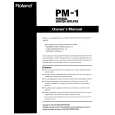 ROLAND PM-1 Owners Manual