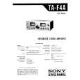 SONY TAF4A Service Manual