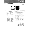 SONY XSE105 Instrukcja Serwisowa