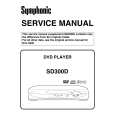 SYMPHONIC SD300D Instrukcja Serwisowa
