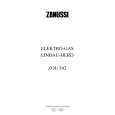 ZANUSSI ZOU342IN Owners Manual