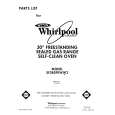WHIRLPOOL SF385PEWN2 Katalog Części