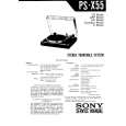 SONY PSX55 Service Manual