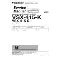 PIONEER VSX-415-S/MYXJ Service Manual