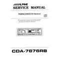 ALPINE CDA-7876RB Service Manual
