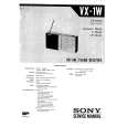 SONY VX-1W Service Manual