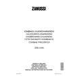 ZANUSSI ZRB 25NA Owners Manual