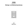 VOSS-ELECTROLUX DEG2140-AL Owners Manual