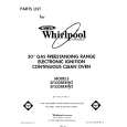WHIRLPOOL SF332BERW3 Parts Catalog