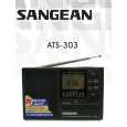 SANGEAN ATS-303 Owners Manual