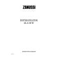 ZANUSSI ZLA99W Owners Manual