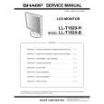 SHARP LL-T1820-B Instrukcja Serwisowa