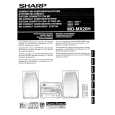 SHARP MDMX20H Owners Manual