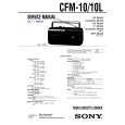 SONY CFM-10L Instrukcja Serwisowa