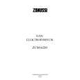 ZANUSSI ZCM6220W Owners Manual