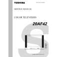 TOSHIBA 20AFR42 Service Manual