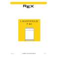 REX-ELECTROLUX P463B Manual de Usuario