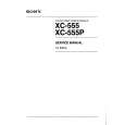 SONY XC555 Instrukcja Serwisowa