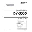 TEAC DV-3500 Manual de Servicio