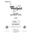 WHIRLPOOL MW8700XR0 Parts Catalog