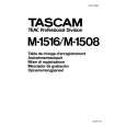 TEAC M1516 Owners Manual