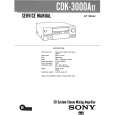 SONY CDK3000AII Manual de Servicio