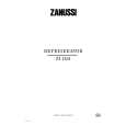 ZANUSSI ZI1451 Owners Manual