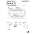 KENWOOD DPX3070B Instrukcja Serwisowa