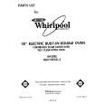 WHIRLPOOL RB270PXK2 Parts Catalog