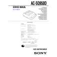 SONY ACSQ950D Service Manual