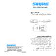 SHURE PSM600 Owners Manual