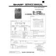 SHARP EL-376E Service Manual