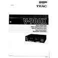 TEAC V-900X Instrukcja Obsługi