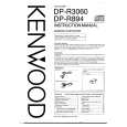 KENWOOD DPR894 Instrukcja Obsługi