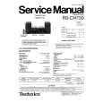 TECHNICS RSCH730 Service Manual