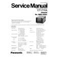 PANASONIC CT7711A Manual de Servicio