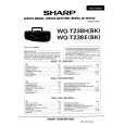 SHARP WQT238H Instrukcja Serwisowa