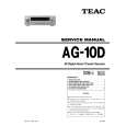 TEAC AG-10D Service Manual