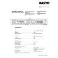 SANYO FXD770GD Service Manual