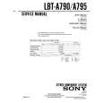 SONY LBT-A795 Manual de Servicio