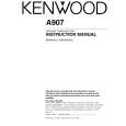 KENWOOD A907 Owners Manual