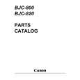 CANON BJC-800 Parts Catalog