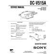 SONY DC-V515A Service Manual