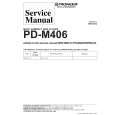 PIONEER PD-M406/WPWXJ/2 Manual de Servicio