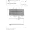 KENWOOD X-711 Service Manual