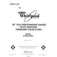 WHIRLPOOL SF3001ERW4 Parts Catalog