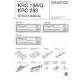 KENWOOD KRC19G Service Manual