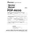 PIONEER PDP-R03G Manual de Servicio