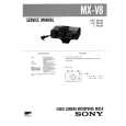 SONY MXV8 Service Manual